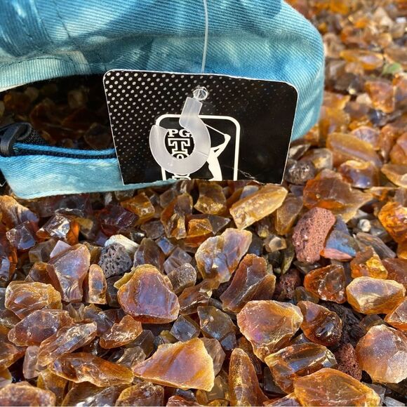 PGA TOUR GOLF Tie-Dye Blue Baseball Cap. Adjustable. NWT! Unisex - Picture 7 of 8